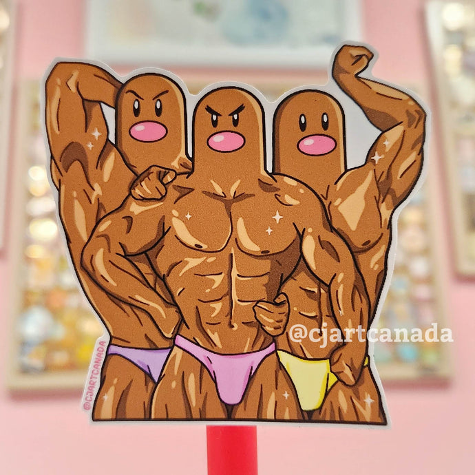 Muscle Trio | Sticker