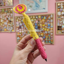 Load image into Gallery viewer, Crochet Moonie Pen Cover
