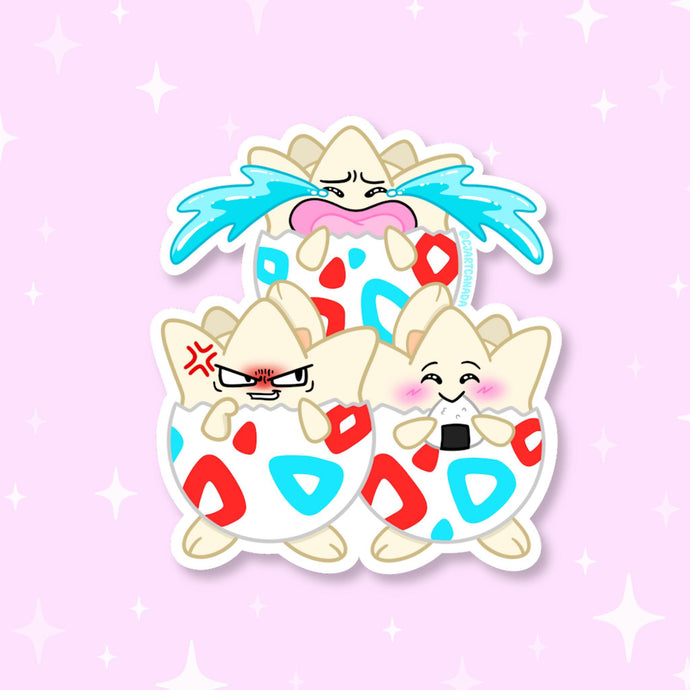 Cry Baby Eggs | Sticker