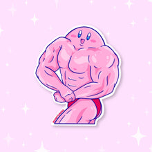 Load image into Gallery viewer, Muscle Kirb | Sticker
