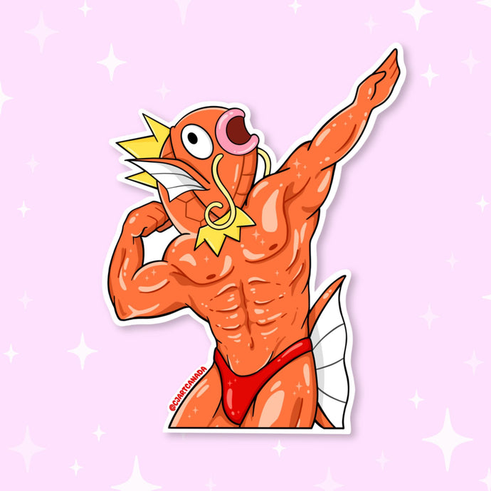 Muscle Karp | Sticker