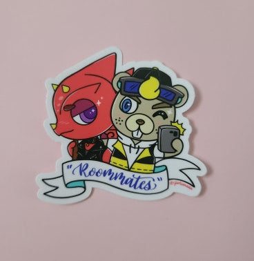 They Were Roomates | Sticker