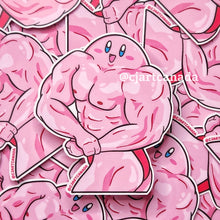 Load image into Gallery viewer, Muscle Kirb | Sticker
