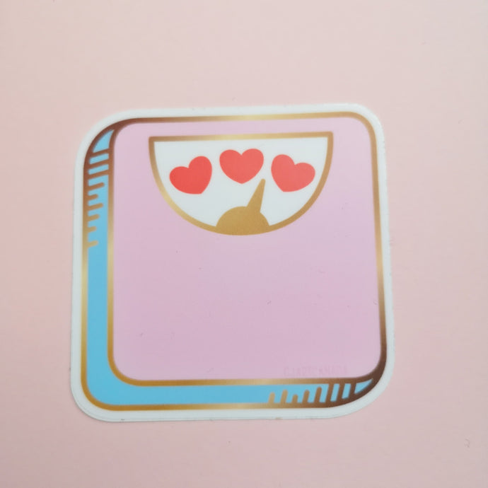 Self Love Scale | Sticker